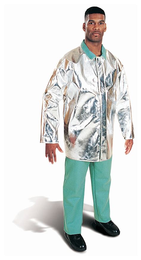 metal fabrication protection work jacket|aluminized metal jackets.